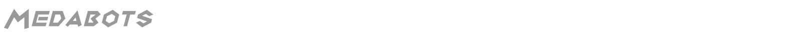 Medabots font preview